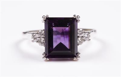 Brillant- Amethystring - Jewellery