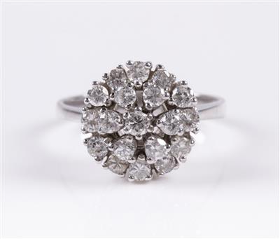 Brillantring zus. ca. 1 ct - Schmuck und Uhren