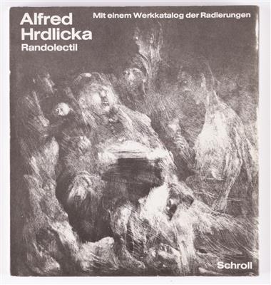 Kunstbuch: Alfred Hrdlicka. Mit einem Werkkatalog sämtlicher Radierungen 1947 bis 1968 - Moderní tisky a Současné umění