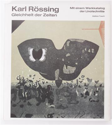 Kunstbuch: Karl Rössing. Die Linolschnitte. Mit einem vollständigen Werkkatalog 1939-1974 von Elisabeth Rücker - Moderní tisky a Současné umění