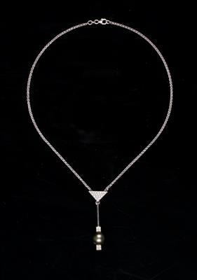 Brillant Tahitikulturperlen Collier - Schmuck und Uhren