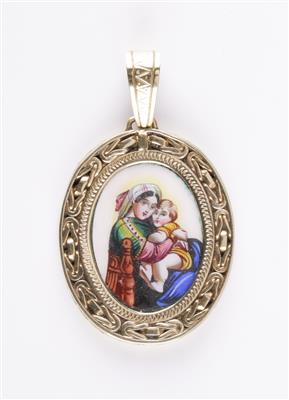 Maria mit Jesuskindanhänger - Gioielli e orologi