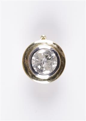 Brillantclip- Anhänger ca. 1,5 ct - Jewellery and watches