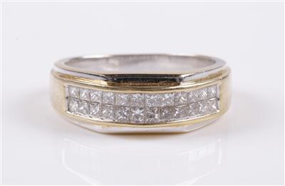 Diamantring zus. 0,92 ct - Jewellery and watches