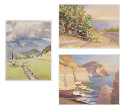 Wilhelm Legler *, 3 Bilder: - Paintings