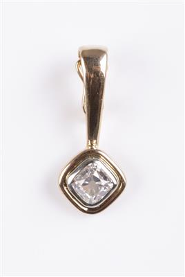 AltschliffdiamantClipanhänger ca. 0,70 ct - Gioielli e orologi