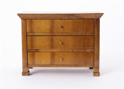 Biedermeier Modellkommode, um 1830 - Arte e antiquariato