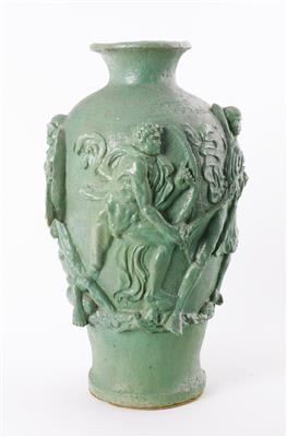 Große Vase mit "Kampf der Amazonen", um 1920/30 - Arte e antiquariato