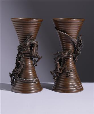 Paar chinesische Vasen - Arte e antiquariato