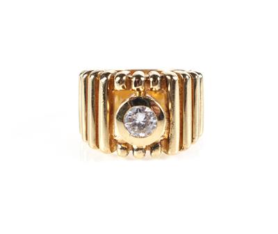 Brillant Damenring ca.0,40 ct - Gioielli e orologi