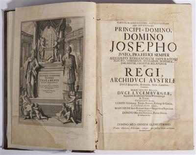 Bedeutende Bilderbibel: "Historiae celebrios Veteris (et Novi) Testamenti iconibus repraesentatae...", - Umění a starožitnosti