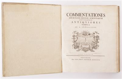 Commentationes Societatis Regiae Scientiarum Gottingensis, Göttingen 1782-1786 - Antiques and art