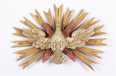 Heilig-Geist-Taube im Strahlenkranz, 20. Jahrhundert - Kunst und Antiquitäten