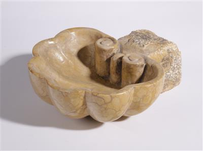 Weihwasserbecken in Muschelform - Arte e antiquariato