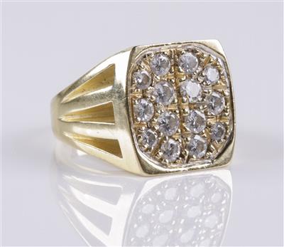 Brillantring zus. ca. 1,15 ct - Schmuck und Uhren