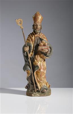 Hl. Nikolaus von Myra im Barockstil, 20. Jahrhundert - Antiques and art