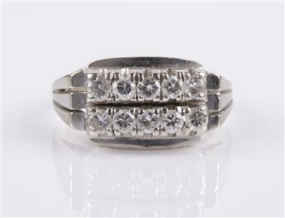 Brillantring zus. ca. 0,50 ct - Schmuck & Uhren