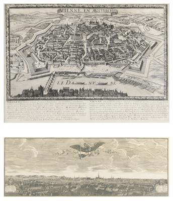 Ansicht von Wien, Jollain nach Georg Hoefnagel (Antwerpen 1542-1600 Wien), Paris um 1660 - Bilder
