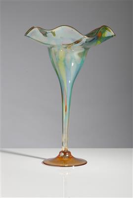 Vase in Blütenform, um 1989 - Arte e antiquariato