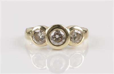 Brillantring zus. 1 ct - Gioielli e orologi