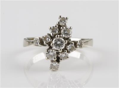 Brillantring zus. ca. 0,65 ct - Schmuck & Uhren