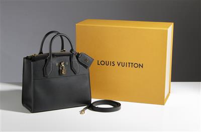 At Auction: Louis Vuitton, LOUIS VUITTON Handtasche CITY STEAMER