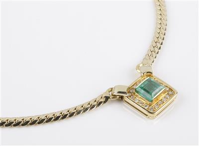 Brillant Smaragdcollier - Gioielli e orologi