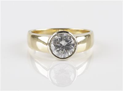 Brillantsolitärring ca. 1,20 ct - Jewellery and watches