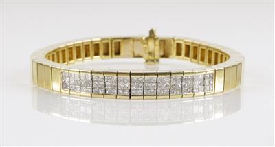 Diamantarmband zus. 2,10 ct - Gioielli e orologi
