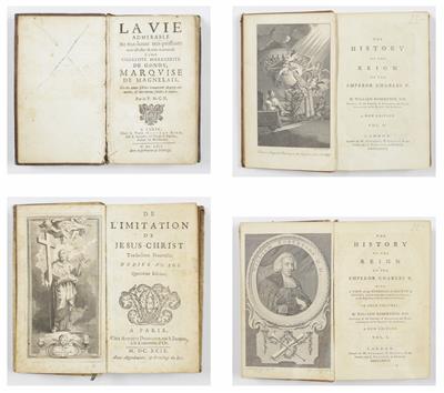 4 Bücher des 17. und 18. Jahrhunderts: - Arte e antiquariato