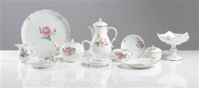 Kaffe- und Teeservice für 10 Personen, Porzellanmanufaktur Meissen, 2. Hälfte 20. Jahrhundert - Antiques and art