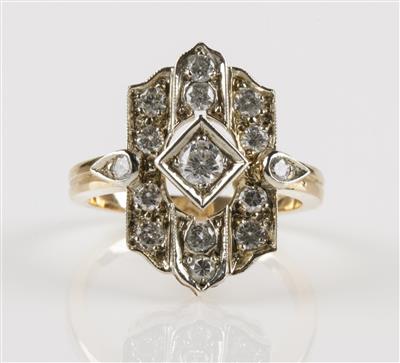 Brillantring zus. ca. 0,75 ct - Schmuck & Uhren