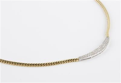 Diamantcollier - Klenoty a Hodinky