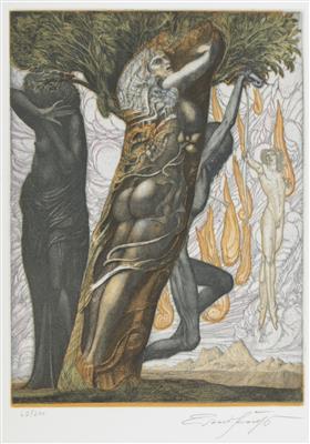 Ernst Fuchs * - Dipinti