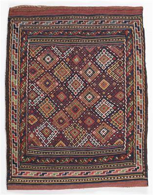 Schahsavan Tasche, ca. 89 x 70 cm, Nordwestpersien (Iran), 2. Hälfte 20. Jahrhundert - Kunst & Antiquitäten