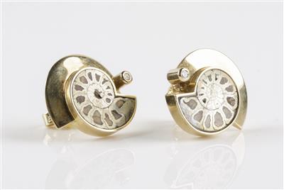 Ammonit Brillant Ohrstecker - Schmuck & Uhren