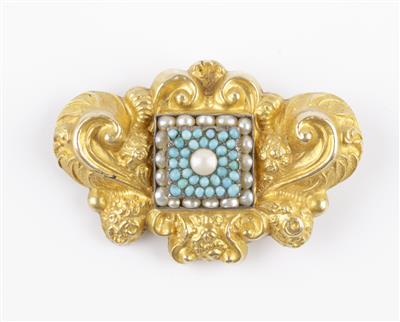 Beh. Türkisborsche um 1900 - Jewellery and watches