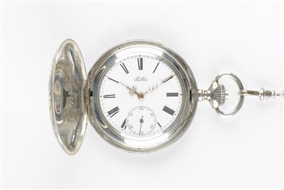 Niellotaschenuhr Pallas mit Uhrkette - Schmuck & Uhren