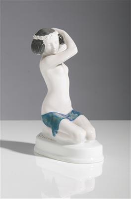 Ariadne, Entwurf Albert Caasmann (1886-1968), um 1940, Fa. Rosenthal Selb Bavaria - Kunst, Antiquitäten & Weihnachtskrippen