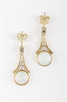 Brillant Opalohrgehänge - Jewellery and watches