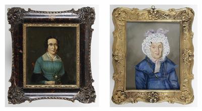 Maler um 1830/40, 2 Bilder: - Paintings