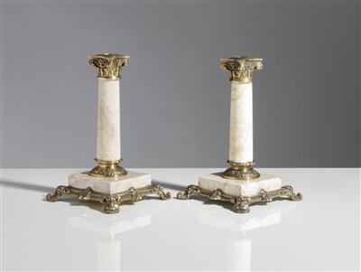 Paar Kerzenleuchter, 20. Jahrhundert - Antiques and art