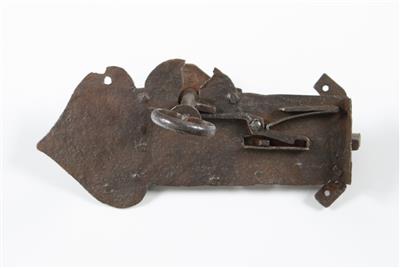 Türschloss mit Schlüssel, 17./18. Jahrhundert - Arte e antiquariato