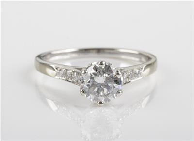 Brillantring zus. ca. 1 ct - Klenoty a Hodinky