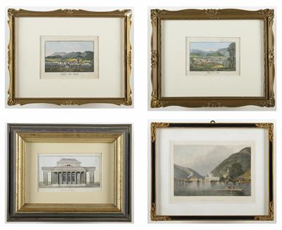 Vier Graphiken "Salzkammergut" - Paintings