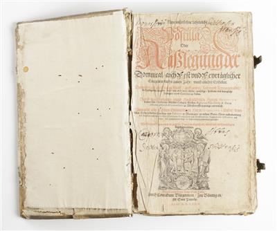 Buch: Christliche Predigten, Hubertus à Caster, Köln, um 1624 - Antiquitäten & Möbel