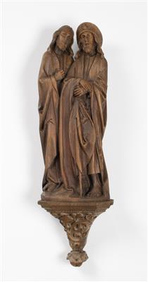 Christus mit Hl. Jakobus, 20. Jahrhundert - Antiquariato e mobili