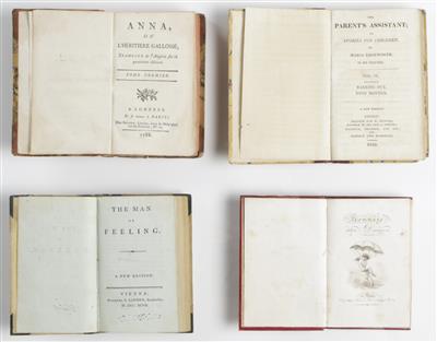 Vier Bücher des 18. und 19. Jahrhunderts: - Antiques and furniture