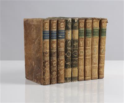 C. M. Wieland, Wielands Sämtliche Werke, 9 Bücher, Leipzig, 1794/1795 - Antiques and art