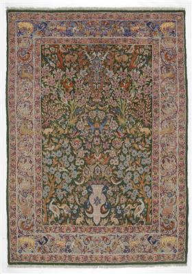 China-Isfahan Teppich, ca. 156 x 110 cm, China, Ende 20. Jahrhundert - Antiques and art